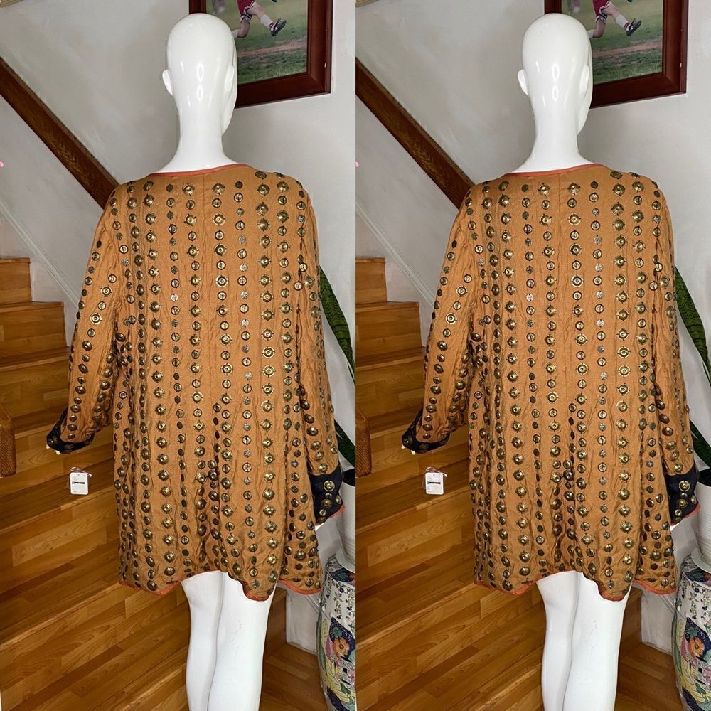 Free People Crossed Coin Jacket - Picture 7 of 9